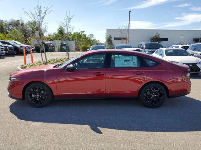 new 2025 Honda Accord car, priced at $31,789