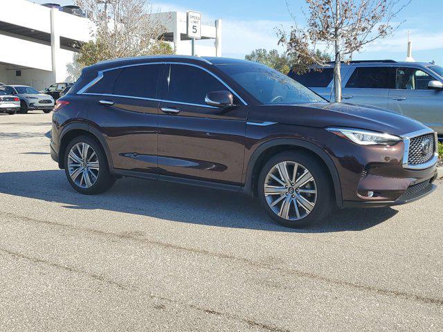 used 2021 INFINITI QX50 car, priced at $25,625