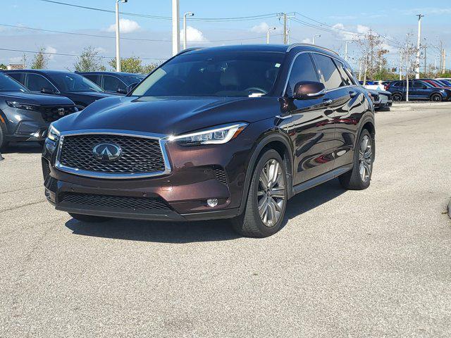 used 2021 INFINITI QX50 car, priced at $25,625