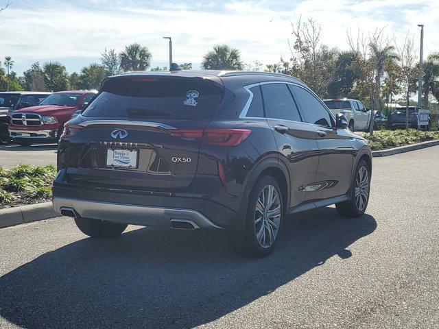 used 2021 INFINITI QX50 car, priced at $25,625