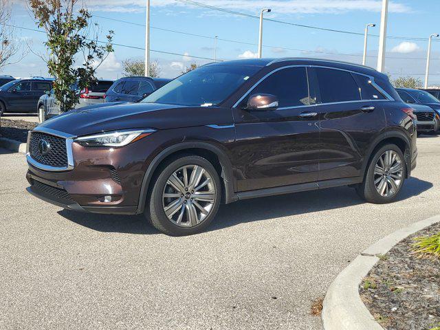 used 2021 INFINITI QX50 car, priced at $25,625