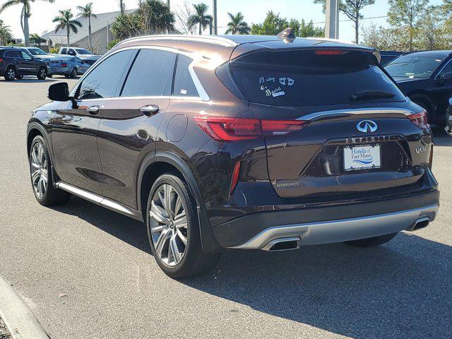 used 2021 INFINITI QX50 car, priced at $25,625