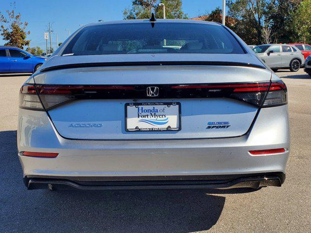 new 2025 Honda Accord Hybrid car, priced at $36,105