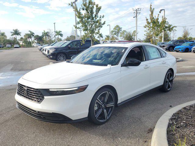 new 2024 Honda Accord Hybrid car, priced at $33,276