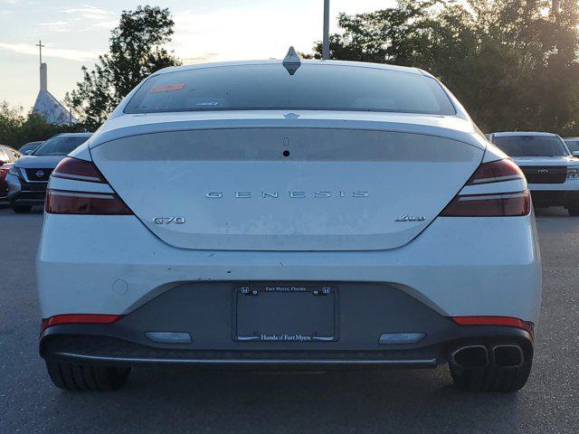 used 2023 Genesis G70 car, priced at $23,950