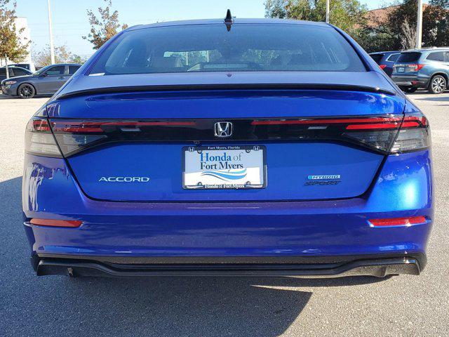 new 2025 Honda Accord Hybrid car, priced at $36,556