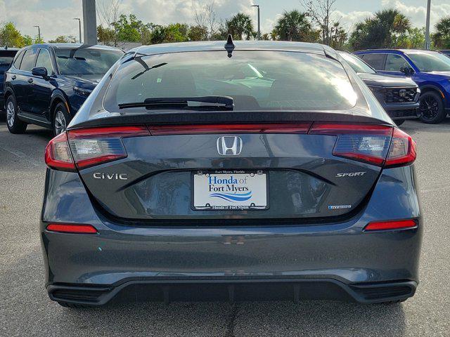 new 2025 Honda Civic Hybrid car, priced at $30,987