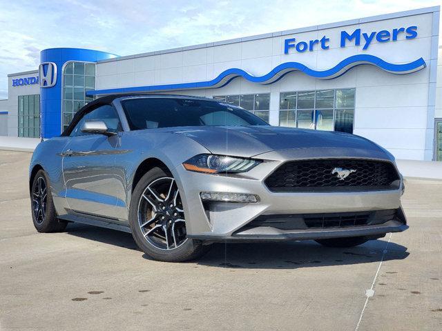 used 2022 Ford Mustang car, priced at $21,650