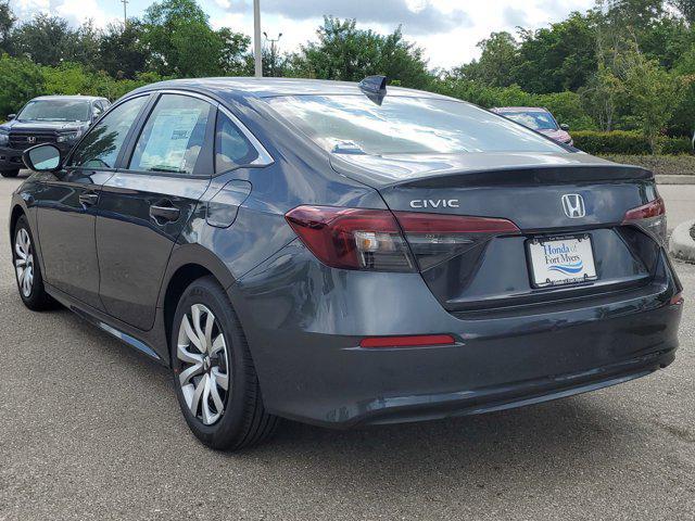 new 2025 Honda Civic car, priced at $25,092