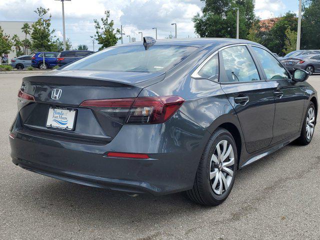 new 2025 Honda Civic car, priced at $25,092