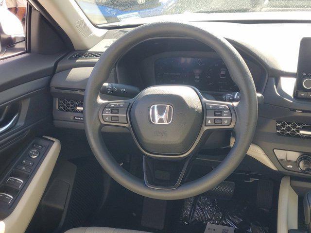 new 2024 Honda Accord car, priced at $30,260