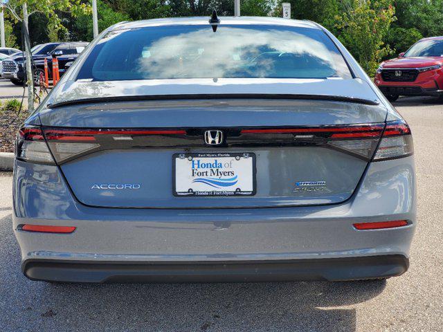 new 2024 Honda Accord Hybrid car, priced at $34,445