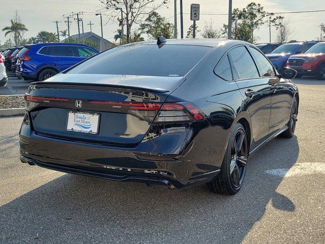 used 2024 Honda Accord Hybrid car, priced at $29,625