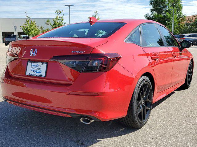 new 2025 Honda Civic car, priced at $27,072