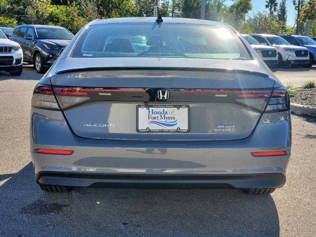 new 2025 Honda Accord Hybrid car, priced at $34,853