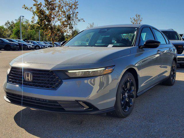 new 2025 Honda Accord car, priced at $31,789