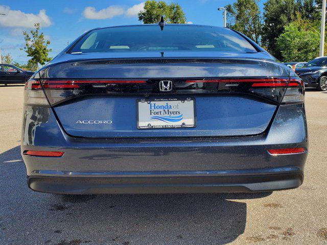 new 2025 Honda Accord car, priced at $29,096