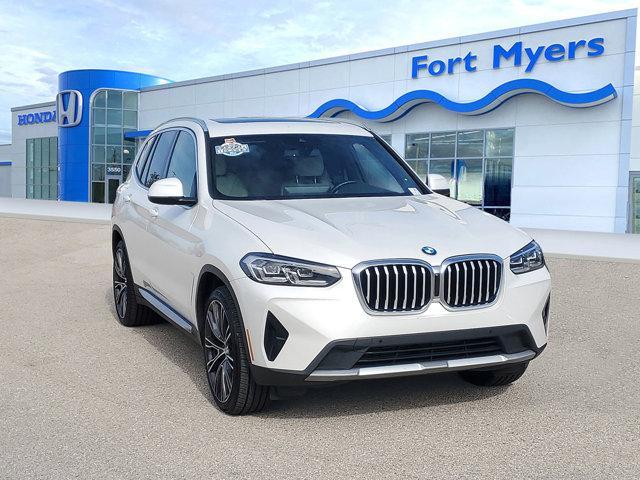 used 2022 BMW X3 car, priced at $22,634