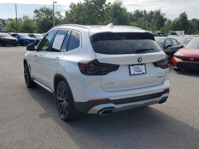 used 2022 BMW X3 car, priced at $22,634