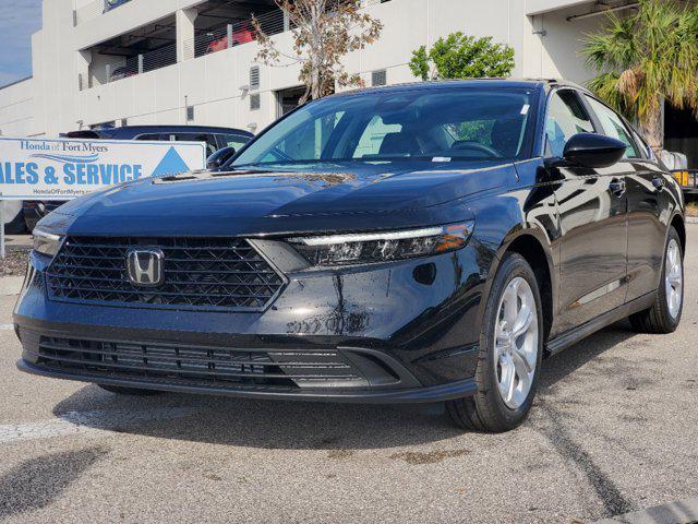 new 2025 Honda Accord car, priced at $29,096