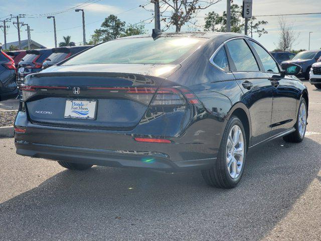 new 2025 Honda Accord car, priced at $29,096