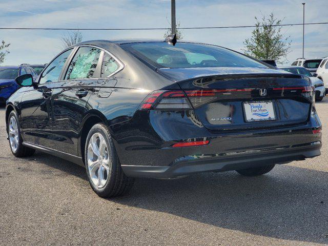 new 2025 Honda Accord car, priced at $29,096