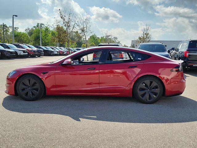 used 2022 Tesla Model S car, priced at $59,450