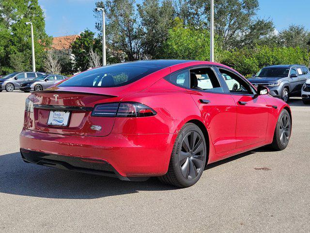 used 2022 Tesla Model S car, priced at $59,450