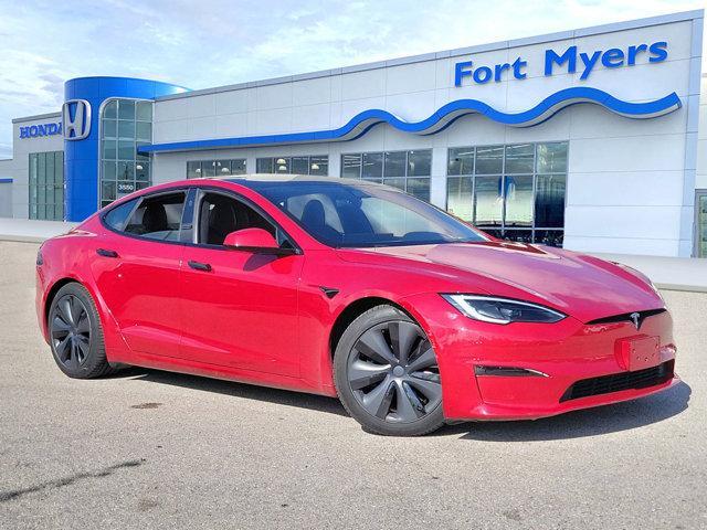 used 2022 Tesla Model S car, priced at $59,450