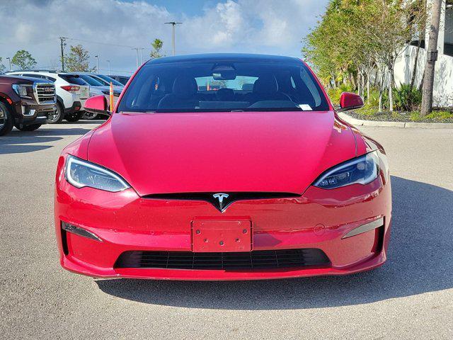 used 2022 Tesla Model S car, priced at $59,450