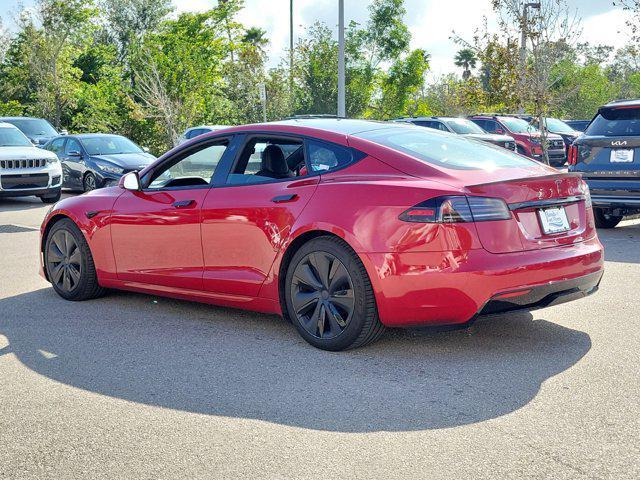 used 2022 Tesla Model S car, priced at $59,450