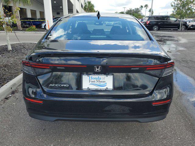 new 2024 Honda Accord car, priced at $28,439