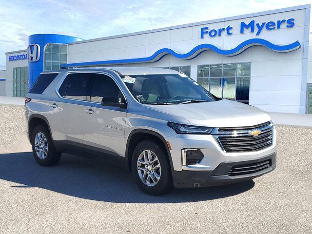 used 2022 Chevrolet Traverse car, priced at $17,492