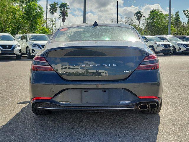 used 2023 Genesis G70 car, priced at $22,950