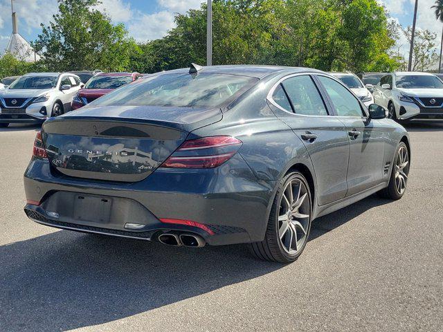 used 2023 Genesis G70 car, priced at $22,950