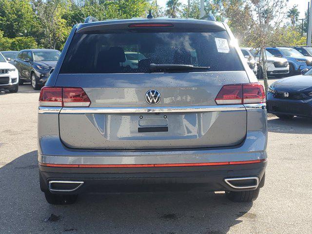 used 2021 Volkswagen Atlas car, priced at $20,880