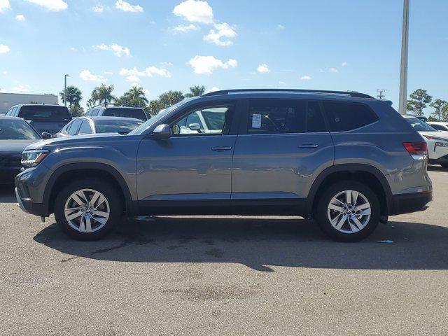 used 2021 Volkswagen Atlas car, priced at $20,880