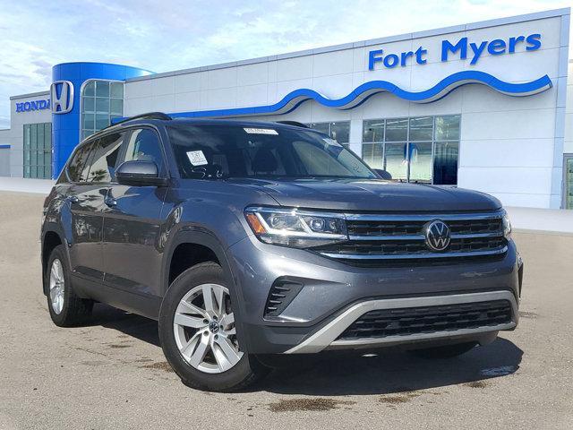 used 2021 Volkswagen Atlas car, priced at $20,880