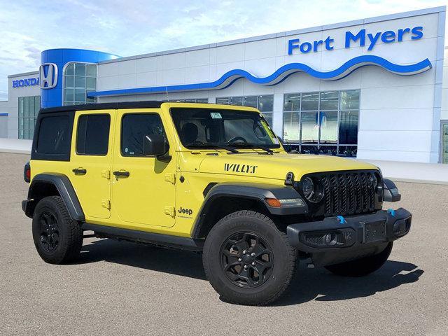 used 2023 Jeep Wrangler 4xe car, priced at $26,990