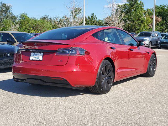 used 2021 Tesla Model S car, priced at $54,450