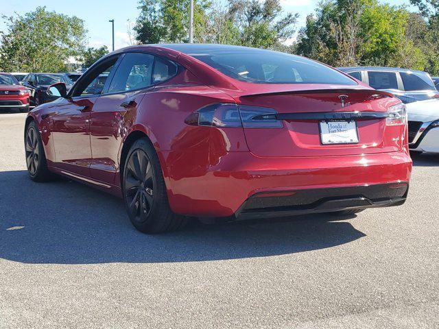 used 2021 Tesla Model S car, priced at $54,450