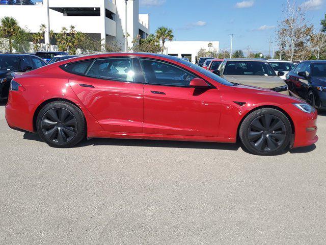 used 2021 Tesla Model S car, priced at $54,450