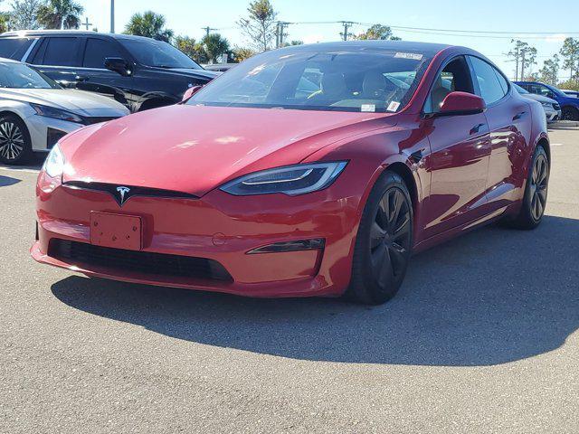 used 2021 Tesla Model S car, priced at $54,450