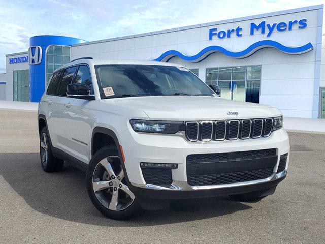 used 2021 Jeep Grand Cherokee L car, priced at $22,775