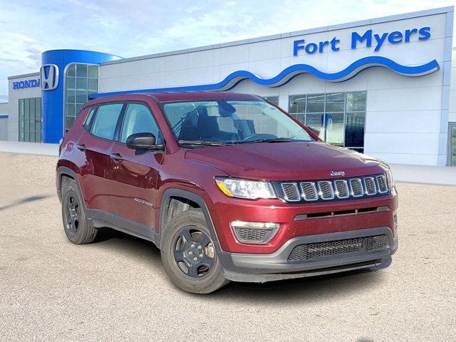 used 2021 Jeep Compass car, priced at $14,450