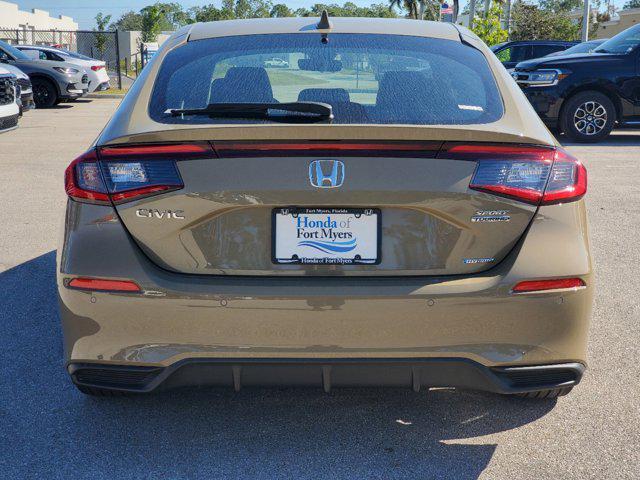 new 2025 Honda Civic Hybrid car, priced at $34,407