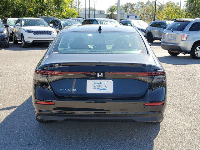 new 2025 Honda Accord car, priced at $28,505