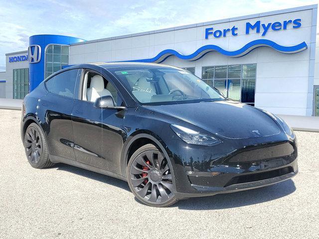 used 2023 Tesla Model Y car, priced at $35,950