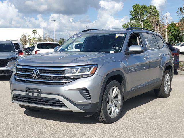 used 2021 Volkswagen Atlas car, priced at $20,950