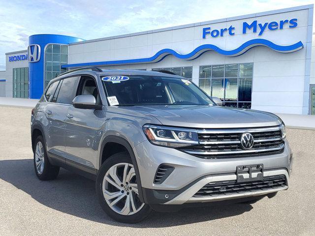 used 2021 Volkswagen Atlas car, priced at $20,950